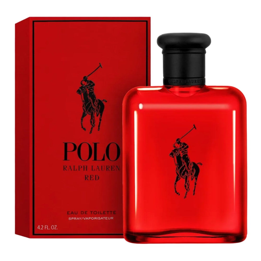 Polo Red Eau de Toilette 4.2 oz (125ml) Spray for Men – New In Box - Senin Scents